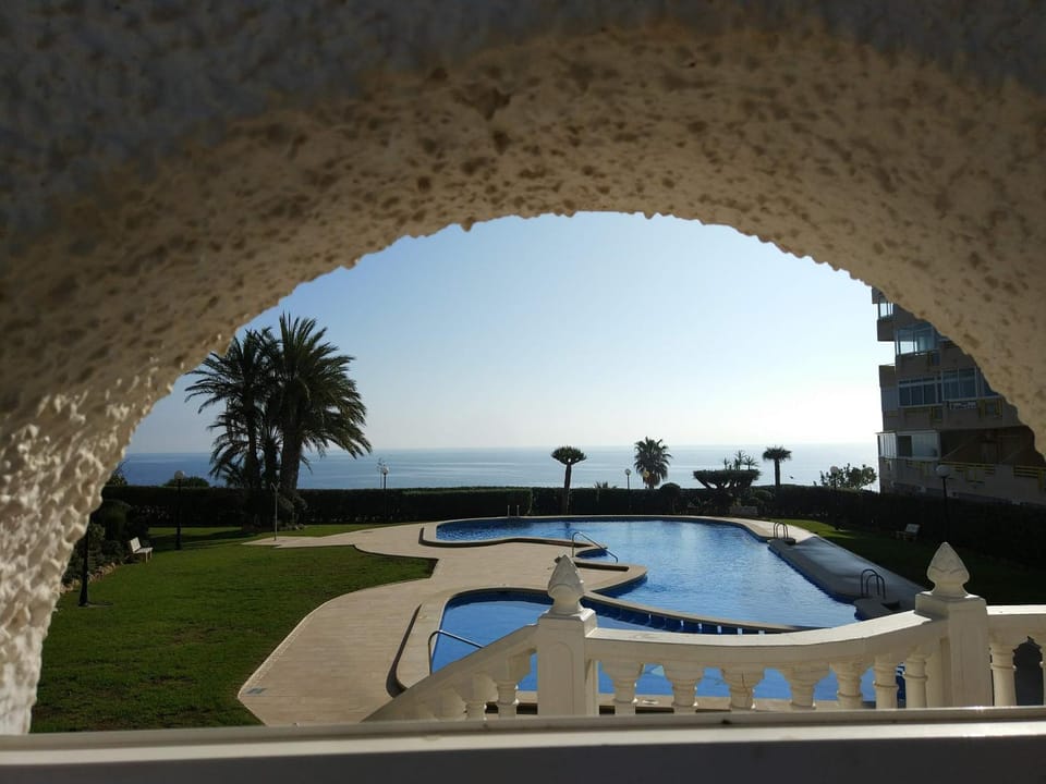 Pool view, Sea view, Swimming pool