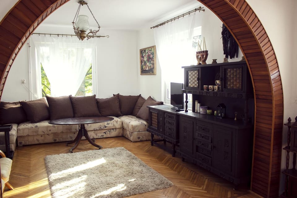 Living room, Bedroom