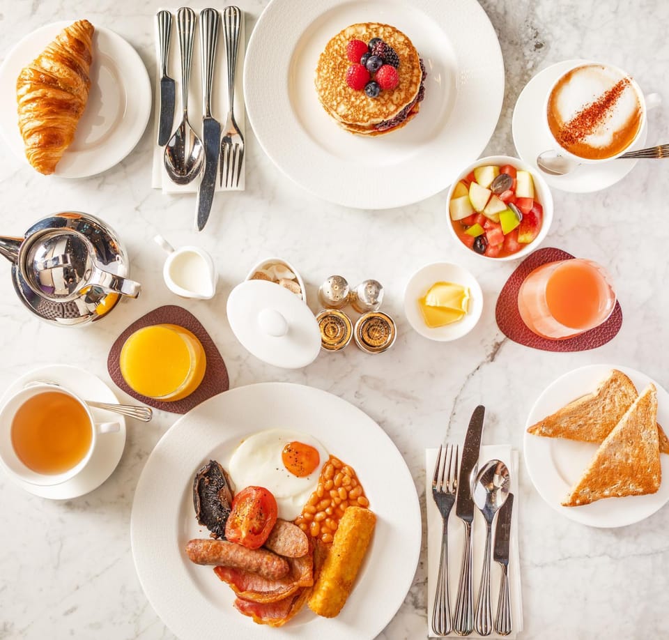 Restaurant/places to eat, Breakfast, Continental breakfast, English/Irish breakfast, American breakfast