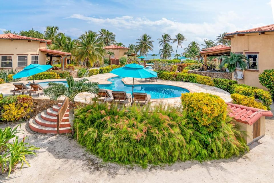Property building, Patio, Garden view, Pool view, Swimming pool