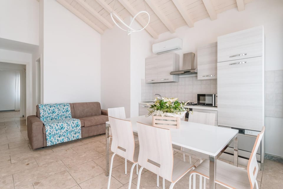 Living room, kitchen