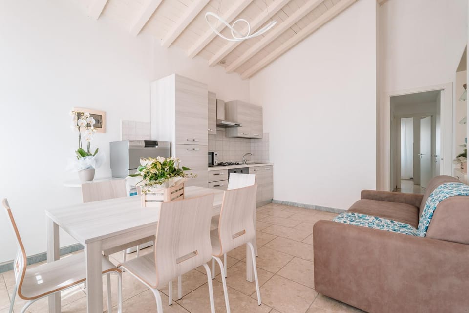 Living room, kitchen