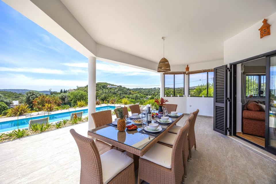 Patio, Natural landscape, View (from property/room), Dining area, Mountain view, Pool view, Swimming pool