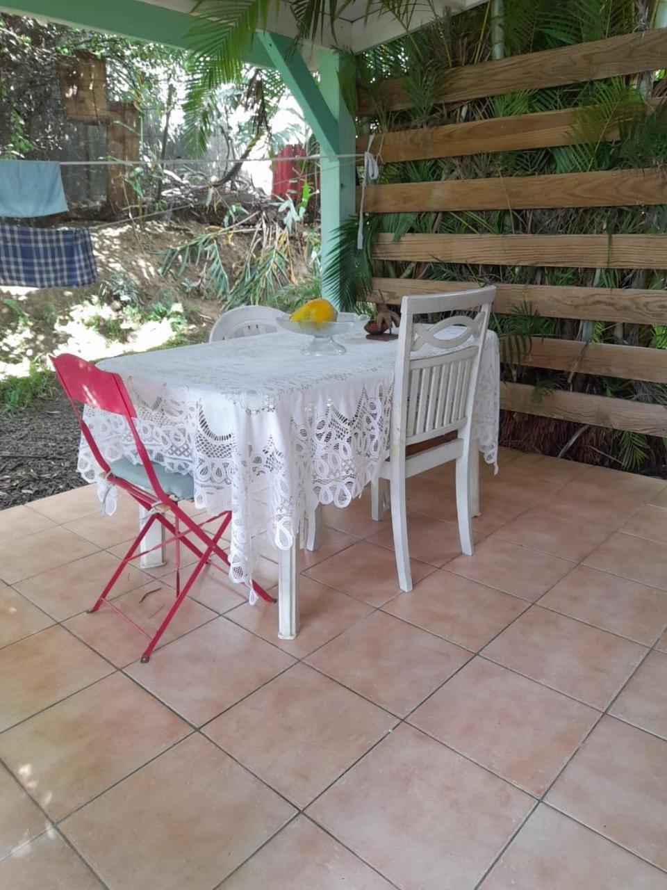 studio dans un écrin vert Apartment in Leeward Islands