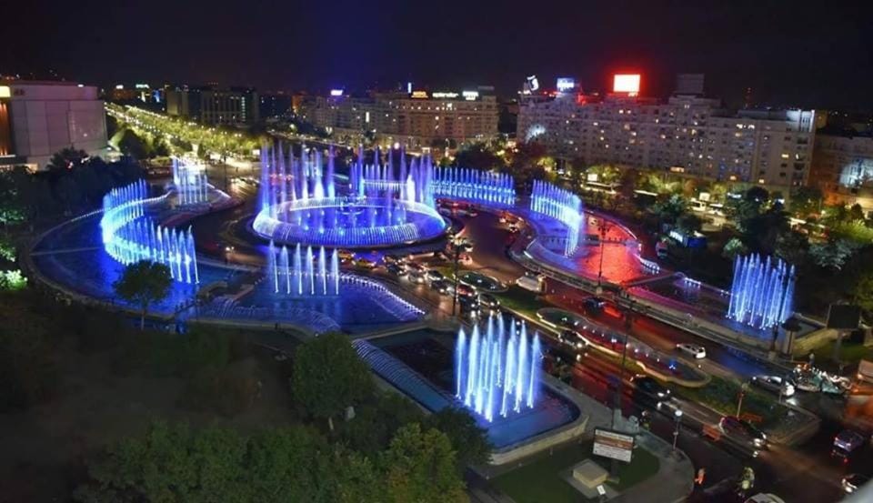 Night, City view
