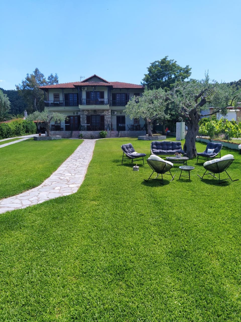 Property building, Garden