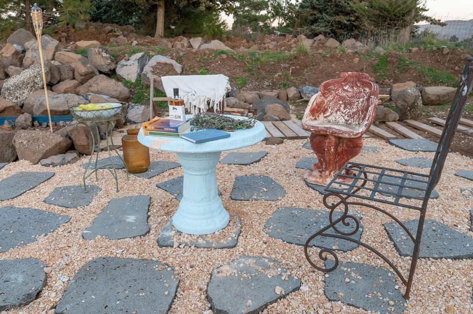 Spring, Food and drinks, Garden view