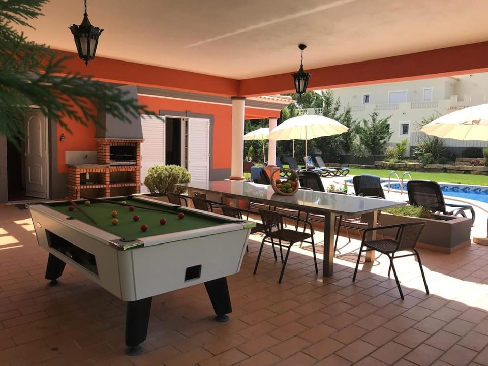 Patio, Day, Billiard, Dining area, Pool view, Swimming pool, sunbed