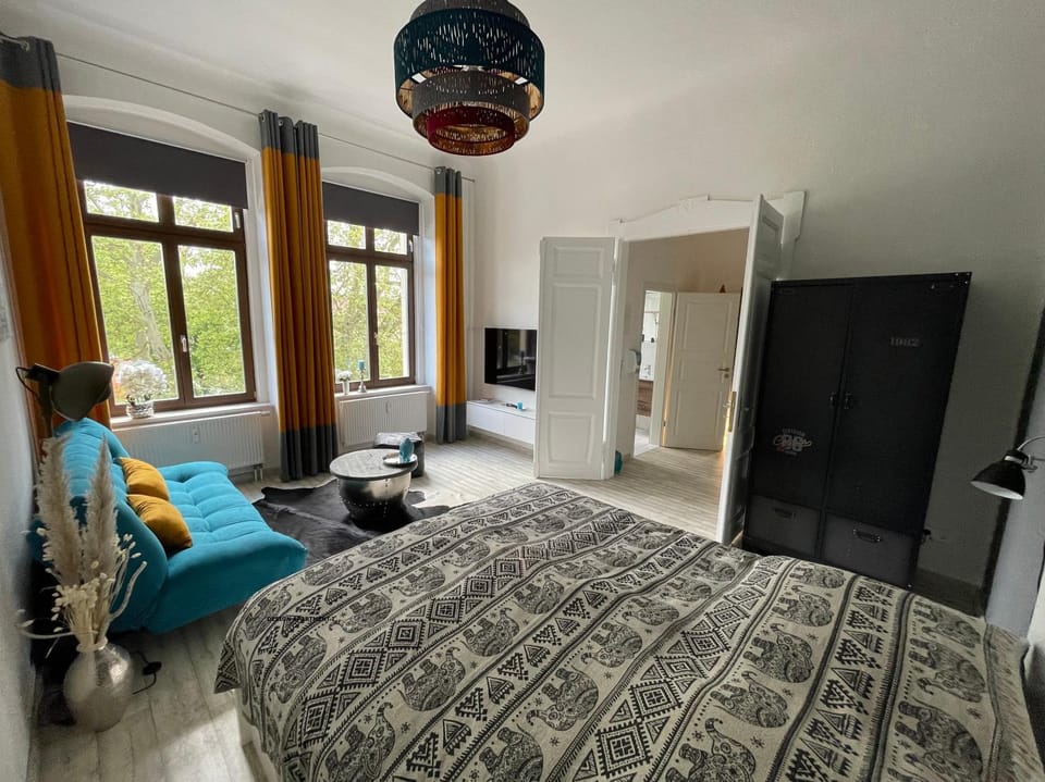 Living room, Bedroom