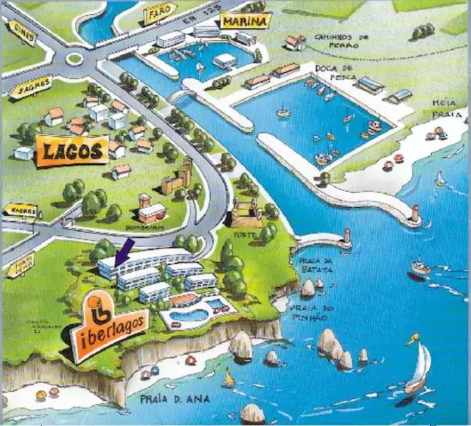 Dona Ana Beach Lagos - Cozy Flat House in Lagos