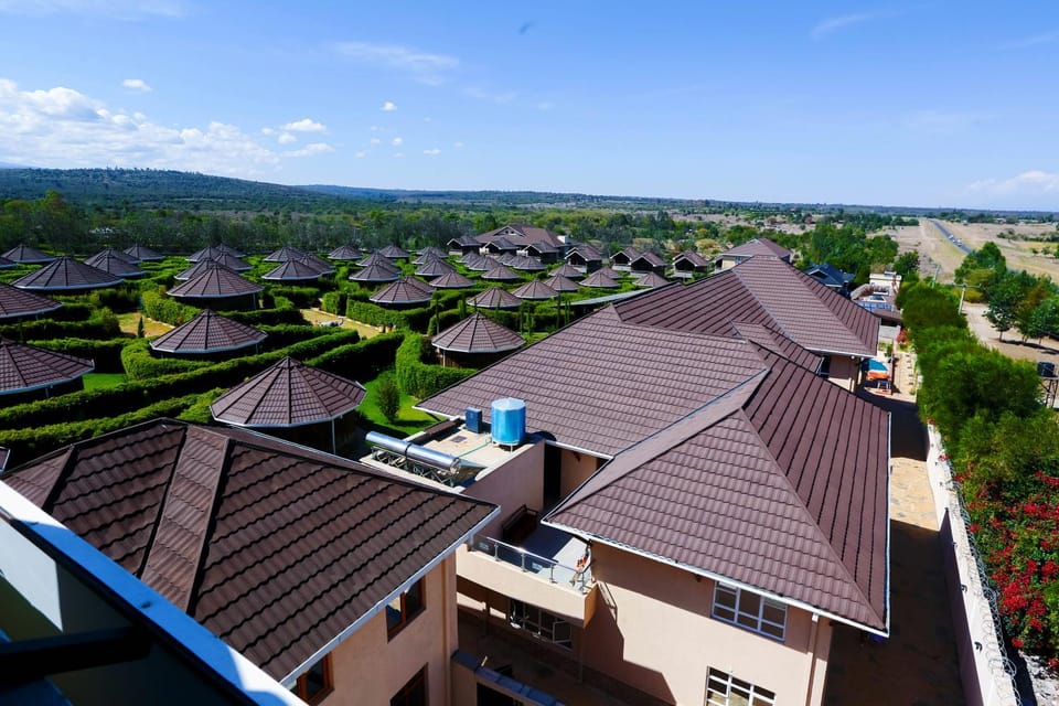 Property building, Bird's eye view, Mountain view