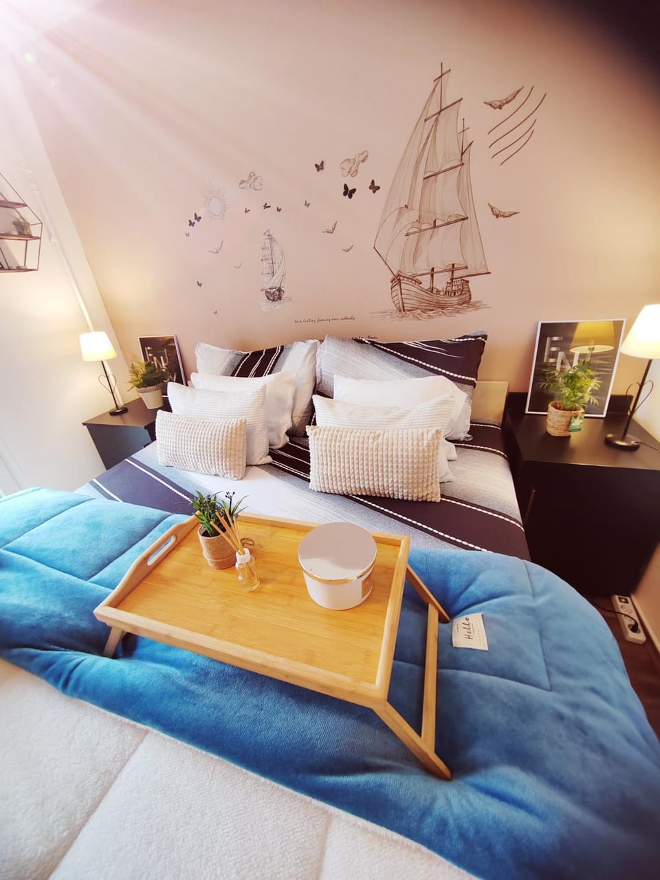 Bed, Bedroom