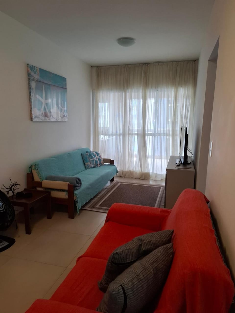Apartamento, ampla sacada com vista para o mar! Apartment in Itanhaém