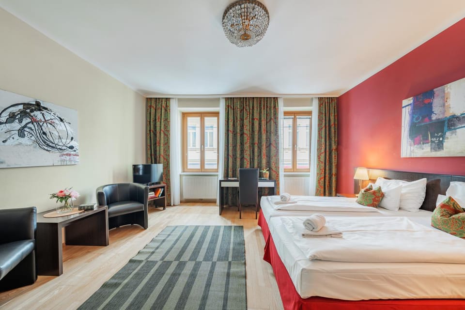 Living room, Bedroom