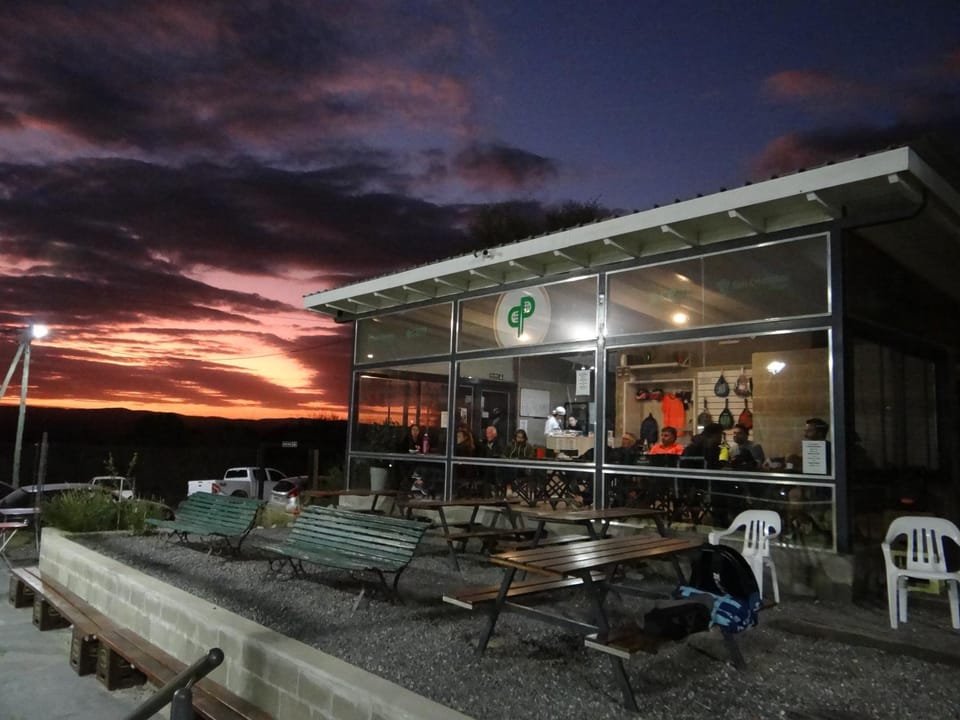 Night, People, Natural landscape, View (from property/room), group of guests