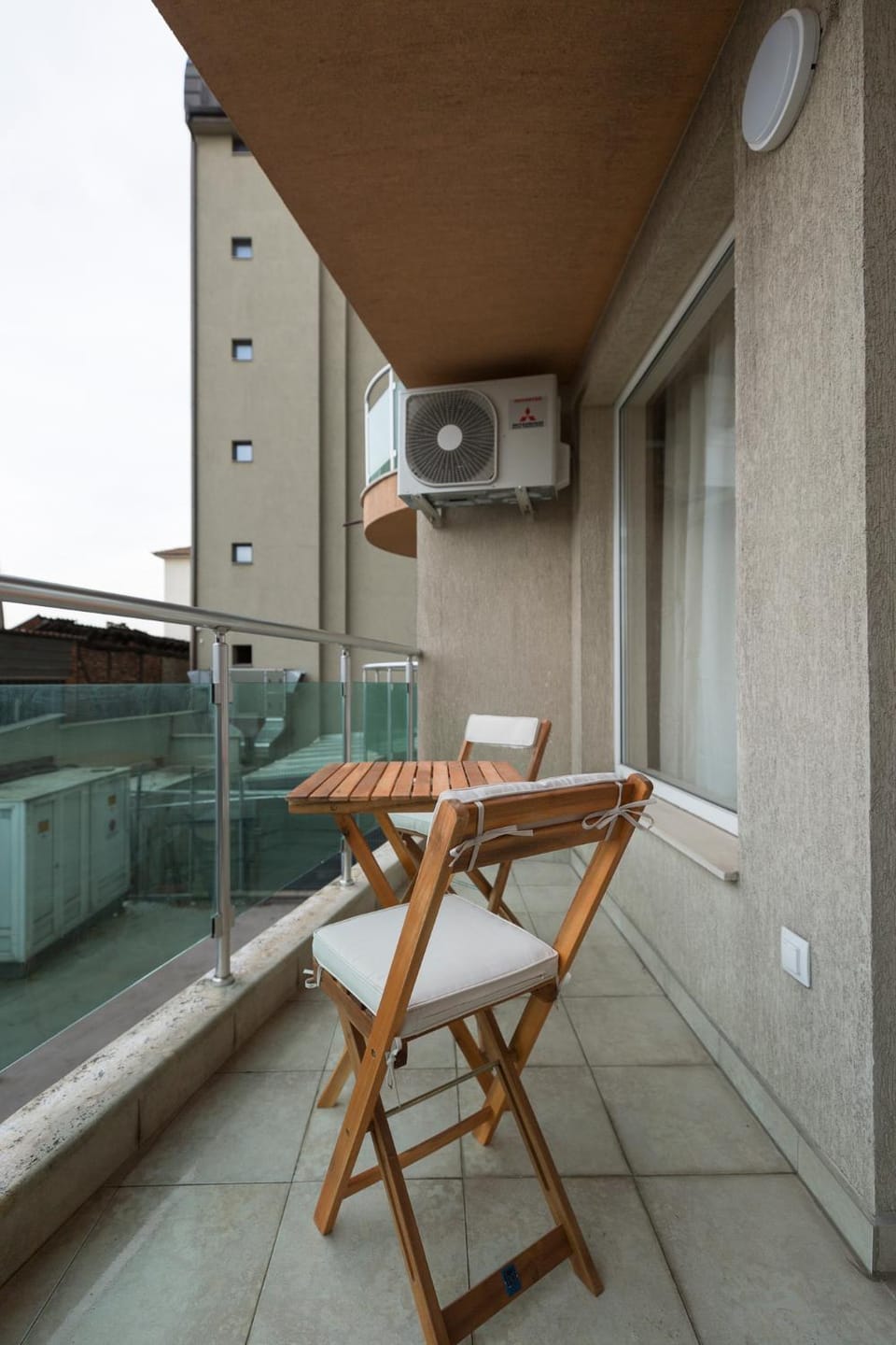Patio, View (from property/room), Balcony/Terrace, air conditioner