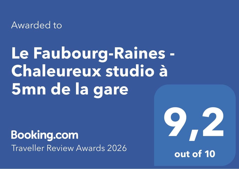 Le Faubourg-Raines - Chaleureux studio à 5mn de la gare Apartment in Dijon
