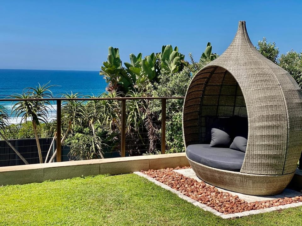 Patio, Spring, Day, Natural landscape, Garden, View (from property/room), Seating area, Garden view, Sea view, Area and facilities