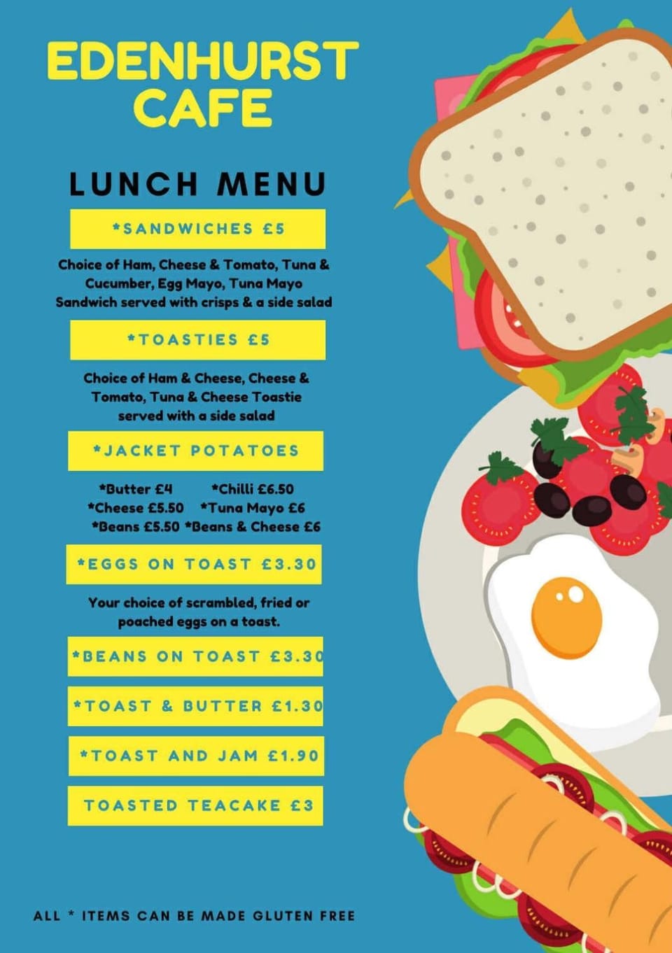 Food and drinks, Lunch
