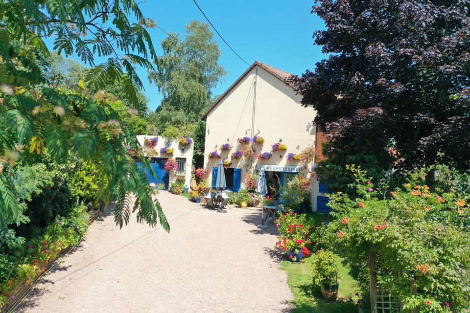 Property building, Spring, Day, Garden, Garden view