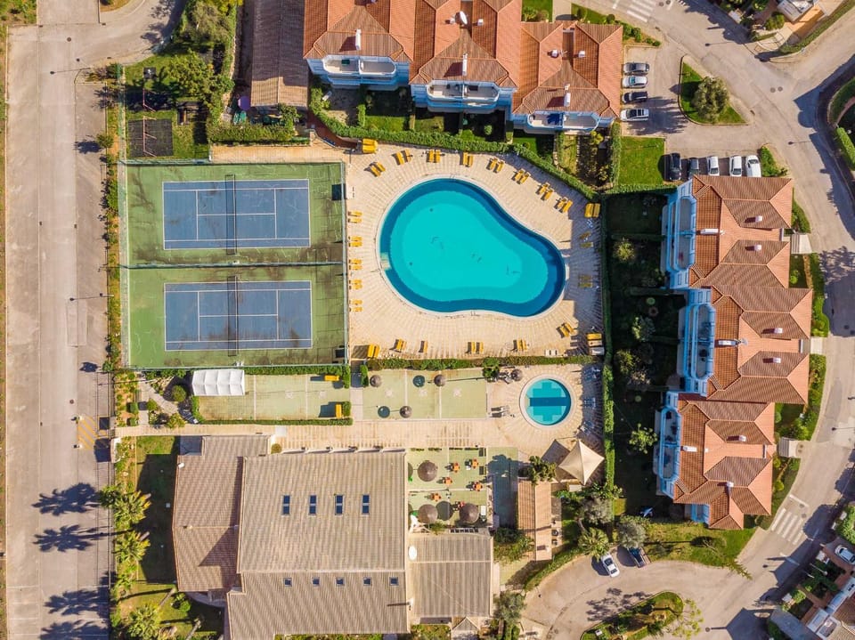 Bird's eye view, Pool view, Swimming pool