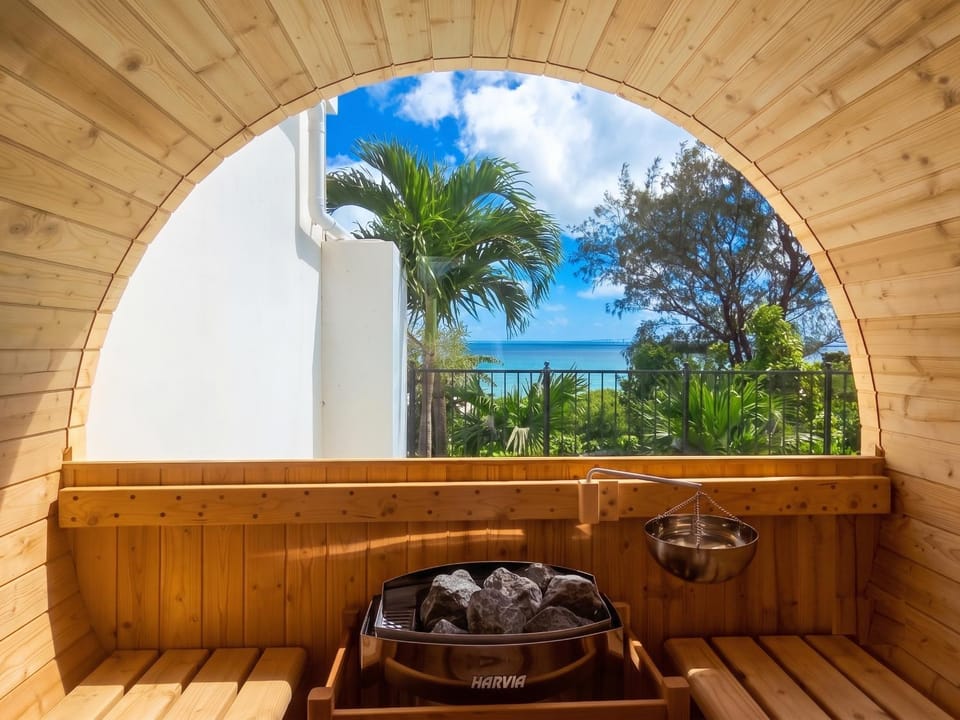 Sauna, Sea view