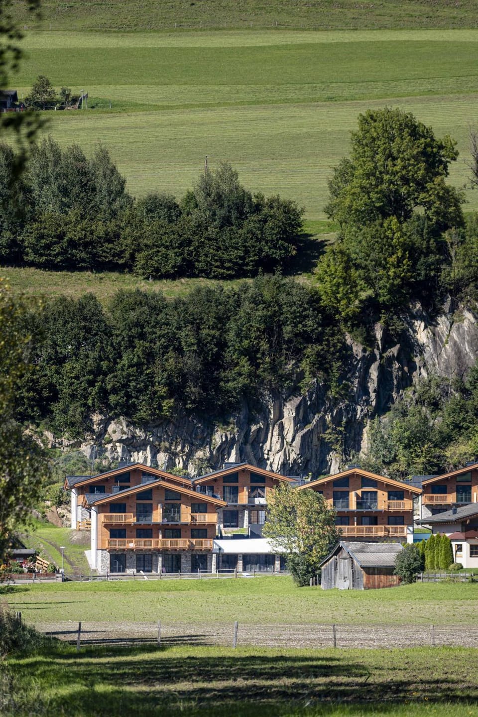 Property building, Natural landscape, Mountain view