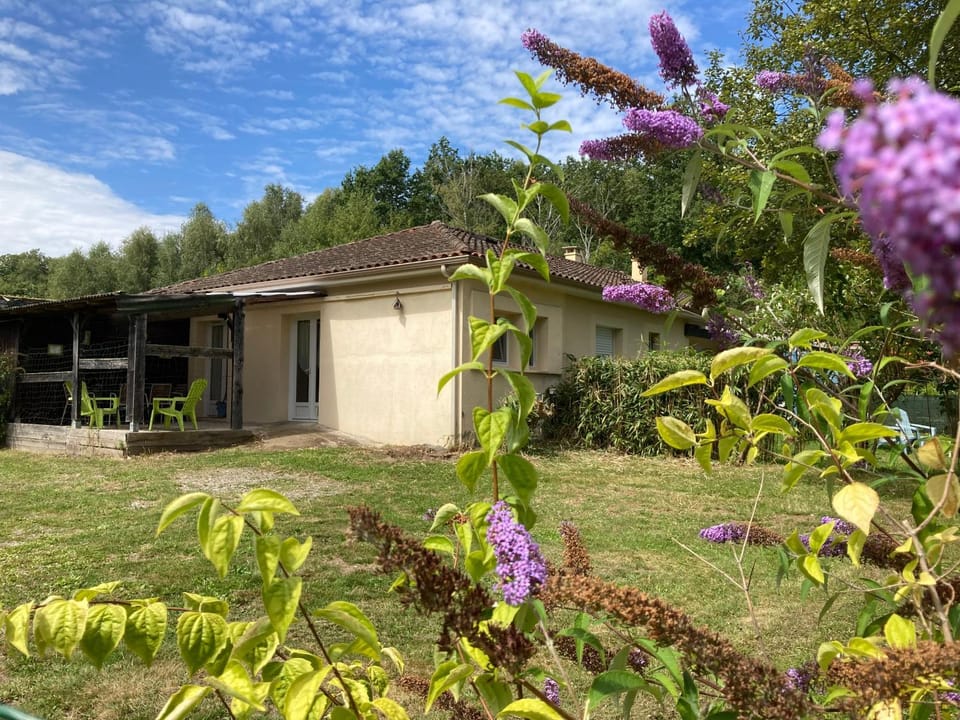 F1 noir/anis, avec terrasse couverte et jardin (E) Apartment in Nouvelle-Aquitaine