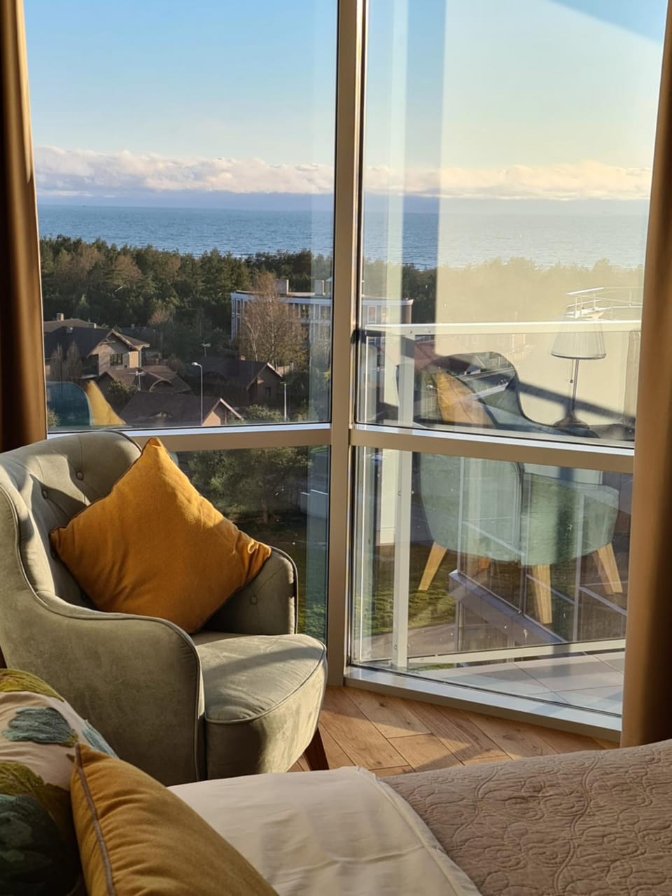 Bedroom, Sea view
