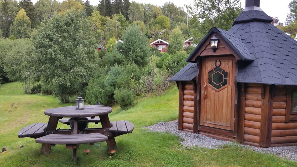 Natural landscape, BBQ facilities