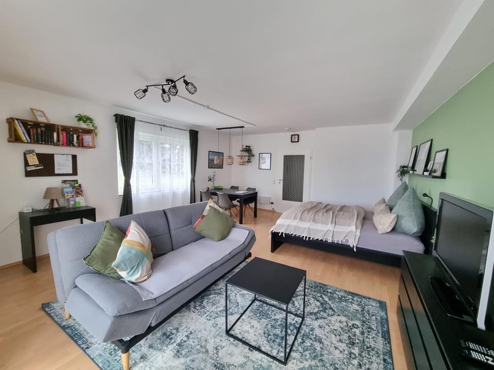 TV and multimedia, Living room, Seating area, Evening entertainment, Bedroom