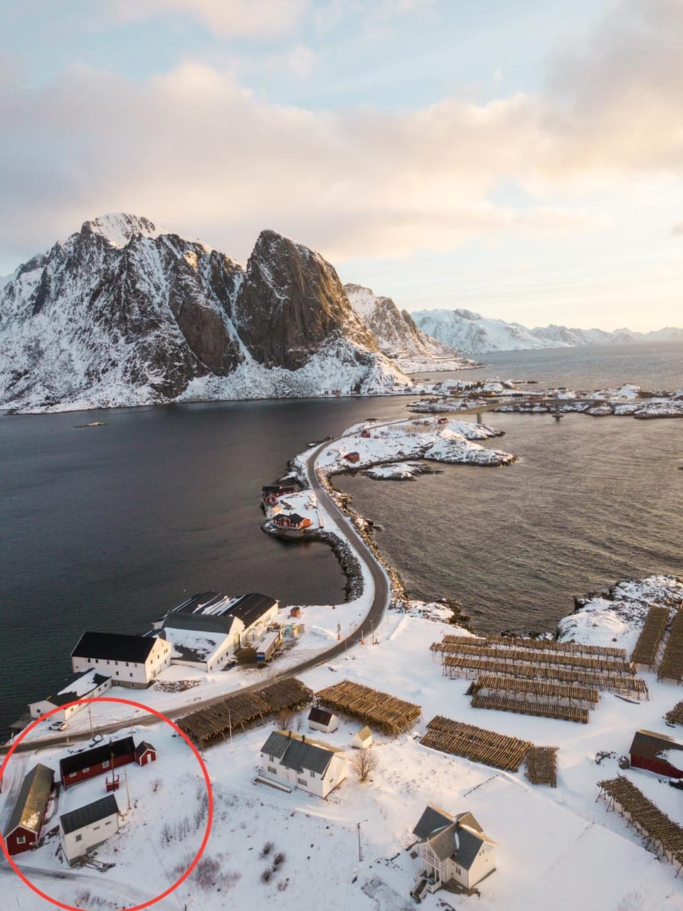 Neighbourhood, Bird's eye view, Winter