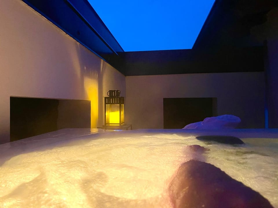Night, Winter, Hot Tub, Hot Tub, Swimming pool
