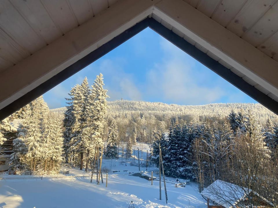 Natural landscape, Winter, Hiking, Mountain view