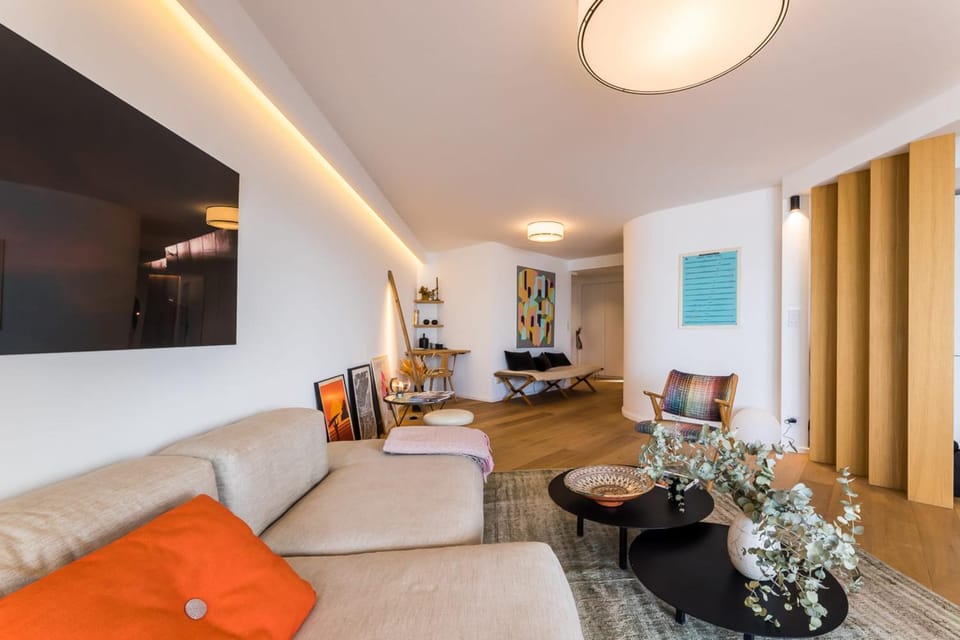 SWELL - Apartment first line sea view terrace with ocean view parking Apartment in Biarritz