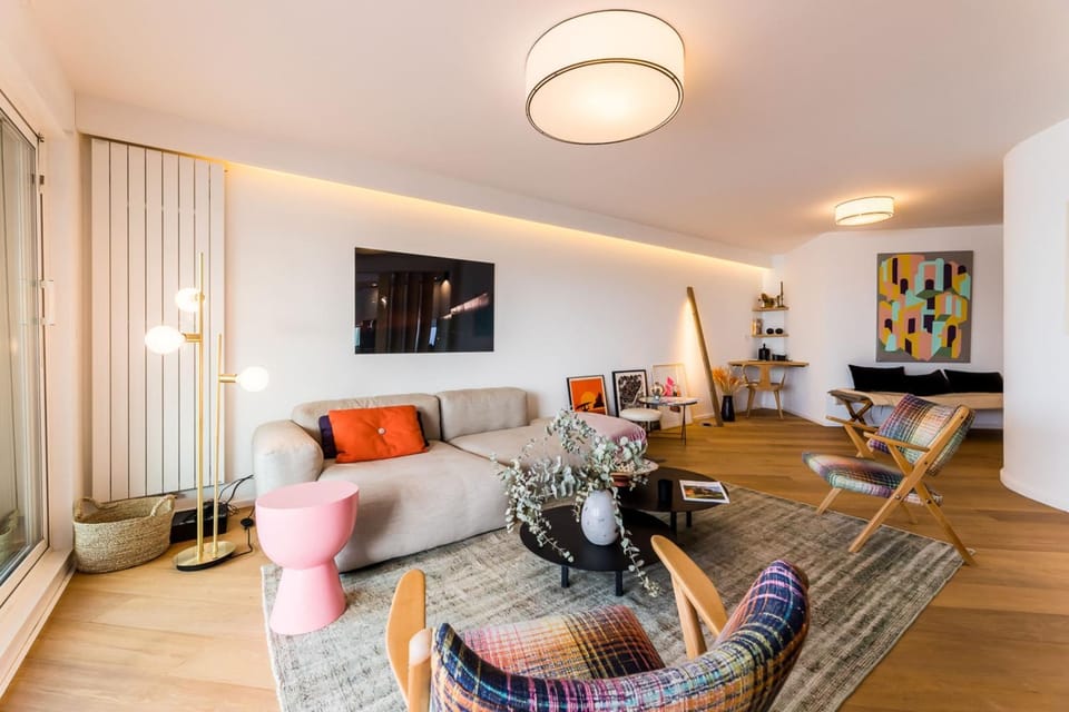 SWELL - Apartment first line sea view terrace with ocean view parking Apartment in Biarritz