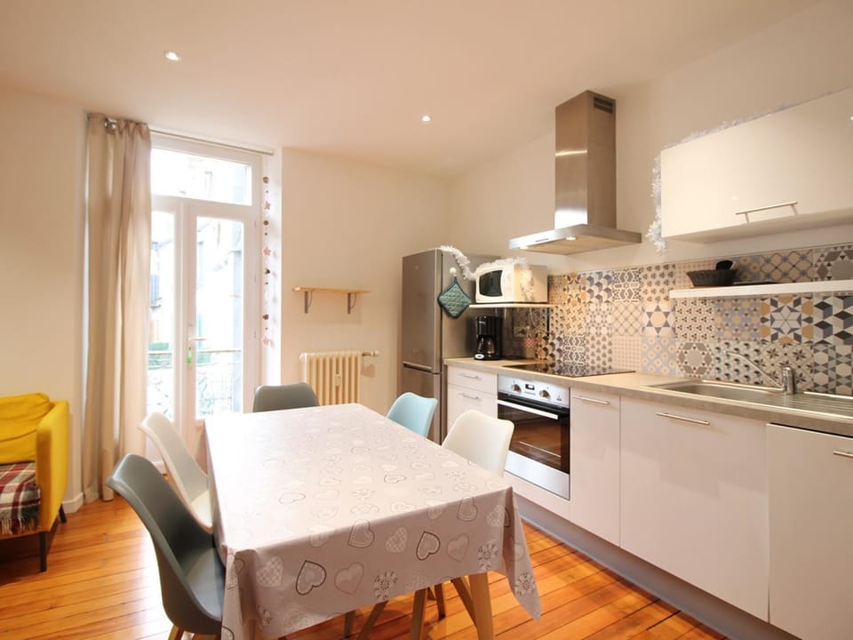 Charmant appart T3 La Bourboule, 5 pers, Wi-Fi Apartment in Auvergne-Rhône-Alpes