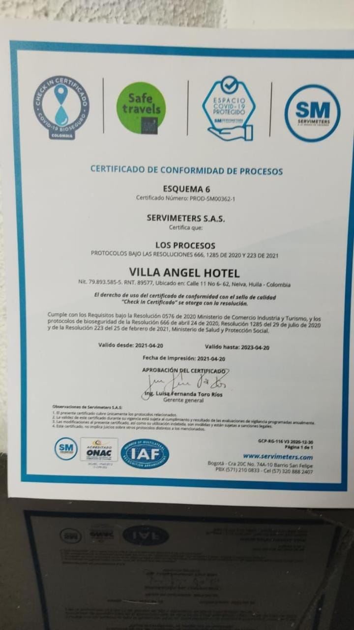 Hotel Villa Ángel Hotel in Neiva