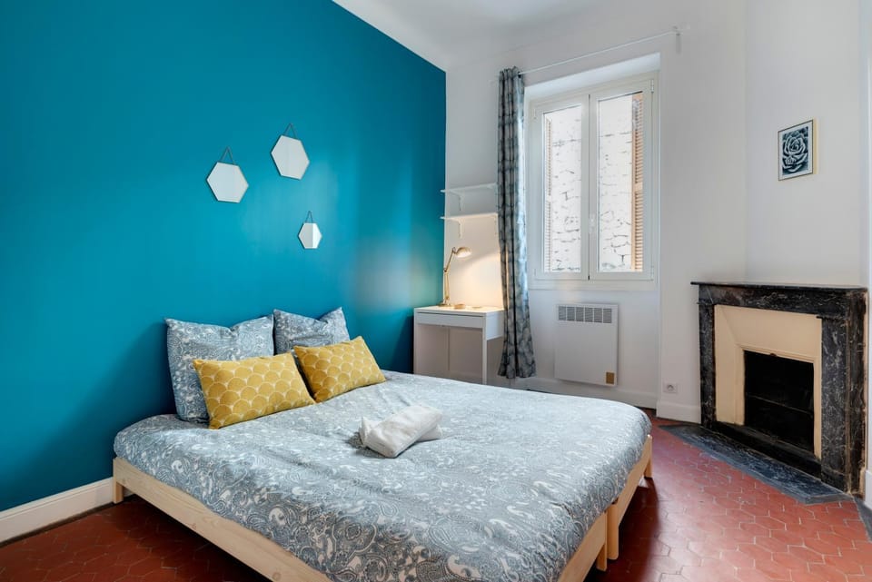 Cosy and Trendy 3 Bedrooms train tramway Apartment in Nice
