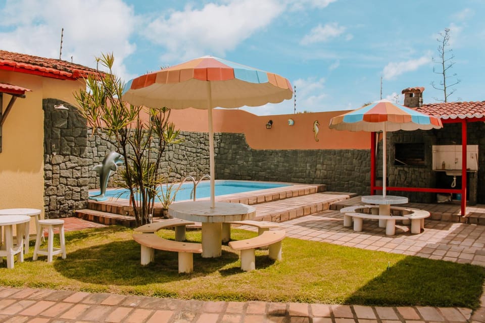 Patio, Garden, Swimming pool