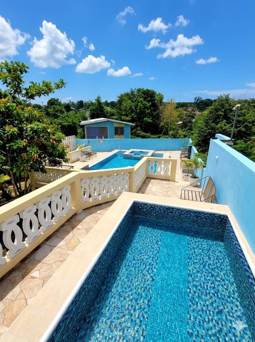 Hot Tub, Pool view, Swimming pool, sunbed