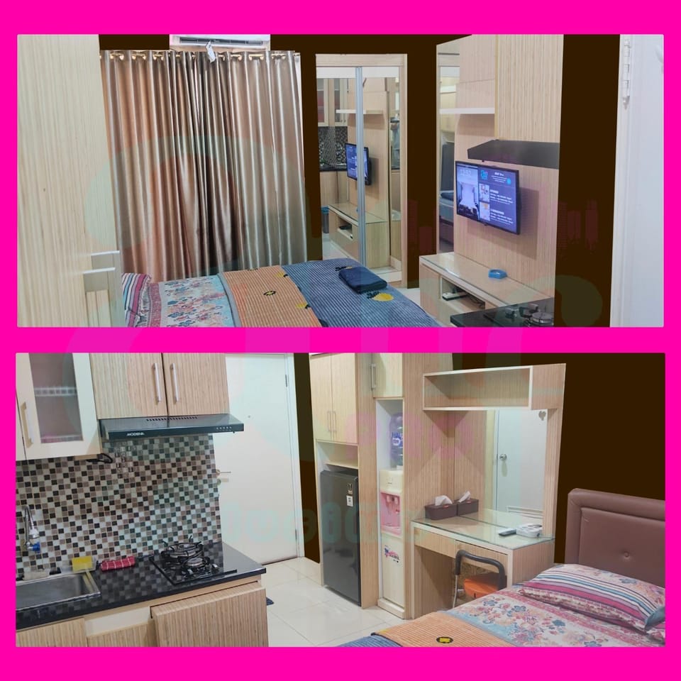 Bed, TV and multimedia, Kitchen or kitchenette, Photo of the whole room, Bedroom, air conditioner