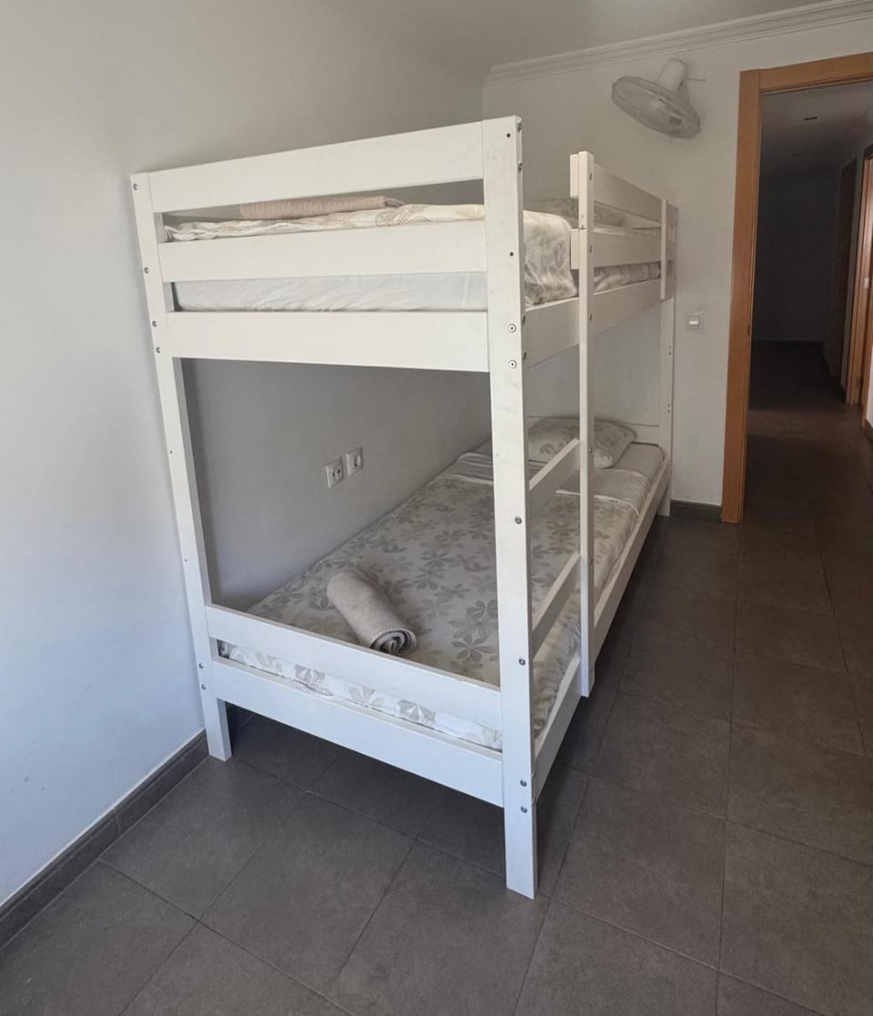 Photo of the whole room, Bedroom, bunk bed