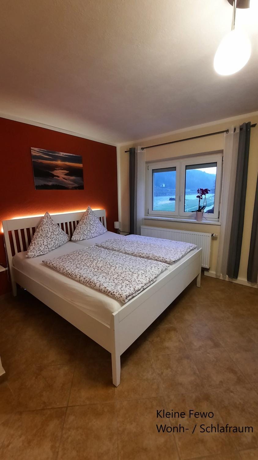 Living room, Bedroom