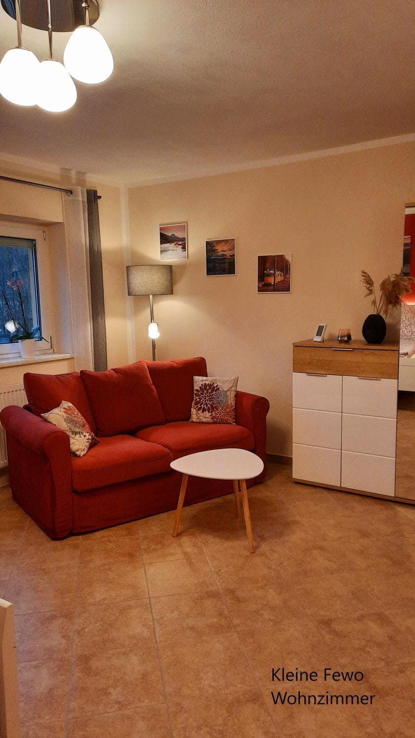 Living room, Bedroom