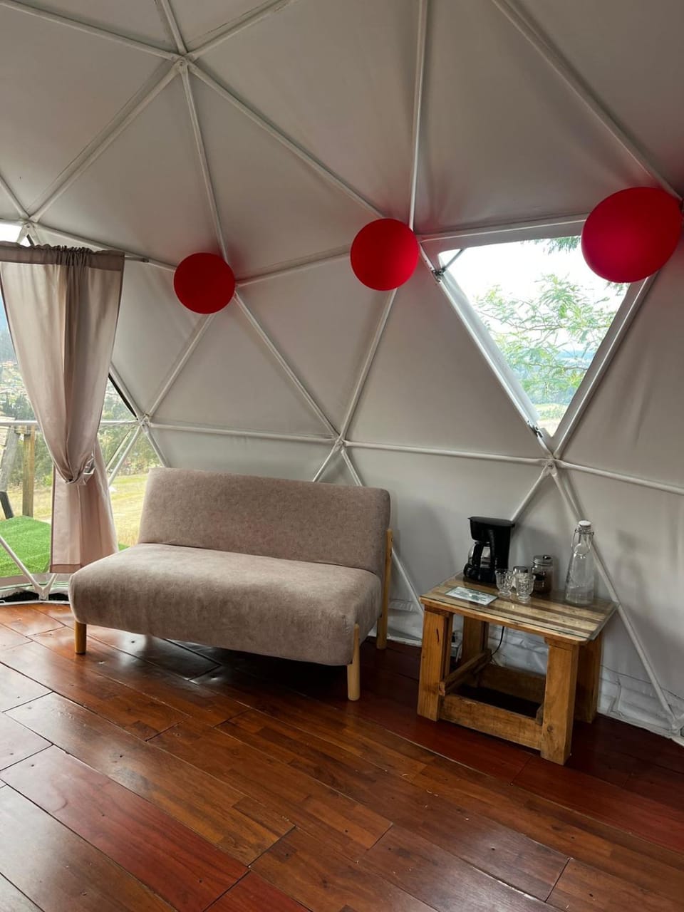 DOMO Roca Glamping Suesca Luxury tent in Cundinamarca, Colombia
