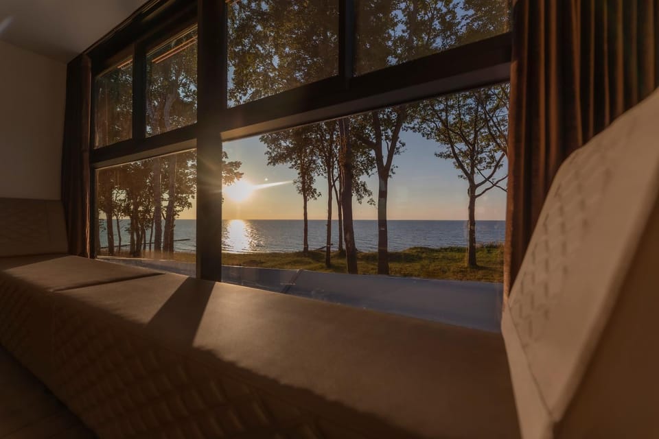 View (from property/room), Balcony/Terrace, Sea view, Sunset