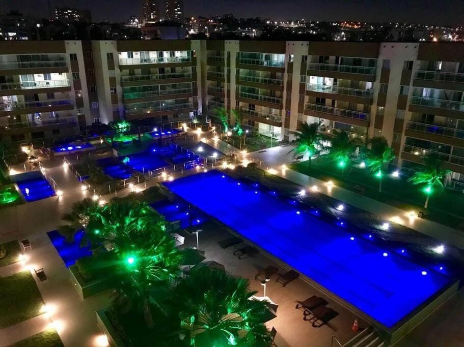 Night, Swimming pool