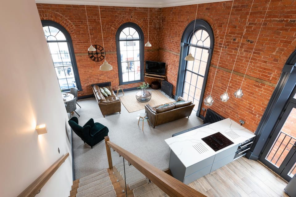 Kitchen or kitchenette, Living room