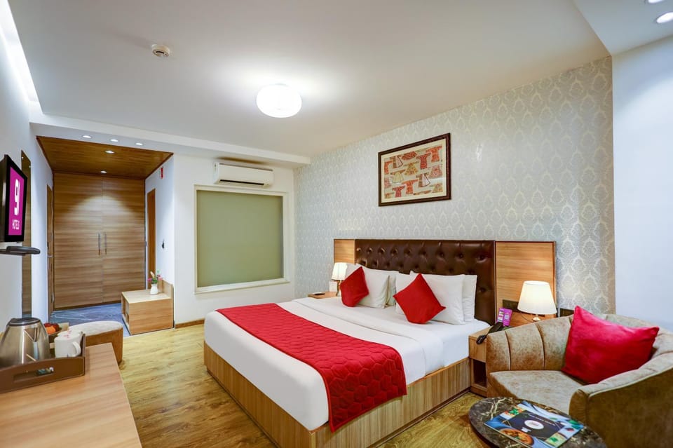 Bed, Bedroom, air conditioner